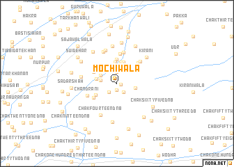 map of Mochīwāla