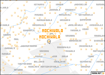 map of Mochiwāla