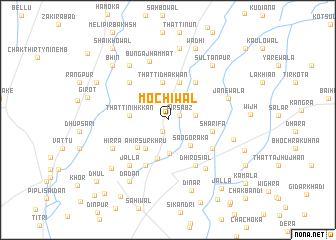 map of Mochiwāl