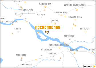 map of Mocho Andrés