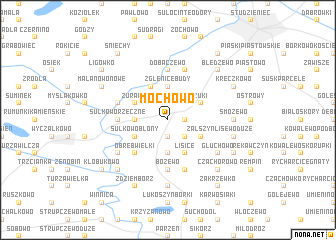 map of Mochowo