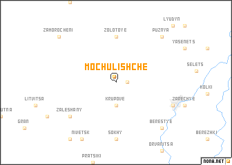 map of Mochulishche