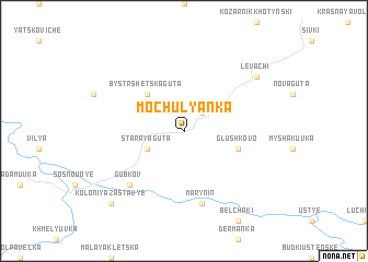 map of Mochulyanka