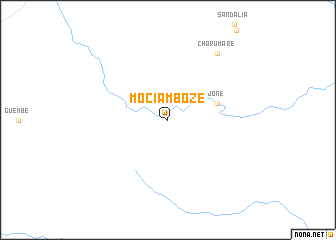 map of Mociamboze