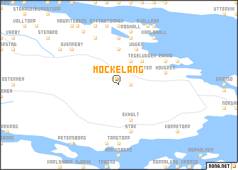 map of Möckeläng