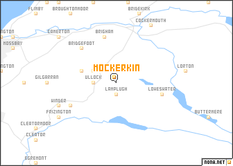 map of Mockerkin