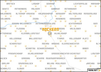 map of Möckern