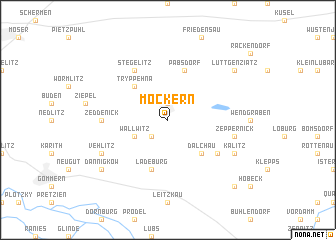 map of Möckern
