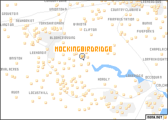 map of Mockingbird Ridge