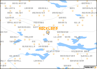 map of Möcklarp