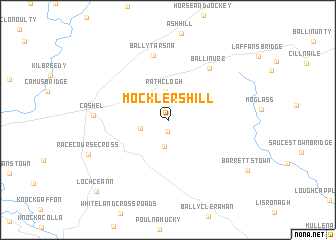 map of Mocklershill