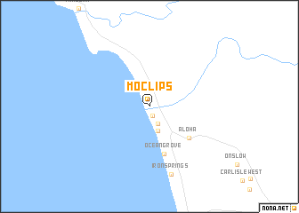 map of Moclips