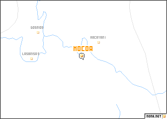 map of Mocoa