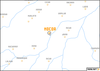 map of Mocoa