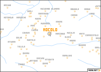 map of Mocolo