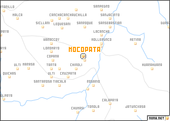 map of Moco Pata