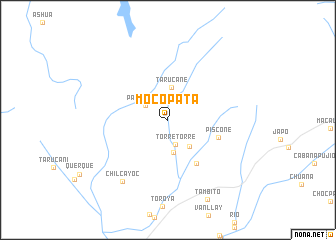 map of Mocopata