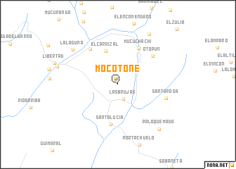 map of Mocotone