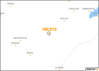 map of Mocotó