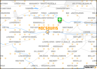 map of Moc-Souris