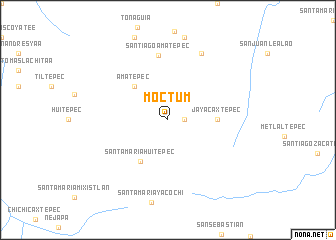 map of Moctum