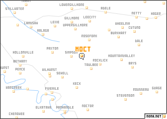 map of Moct