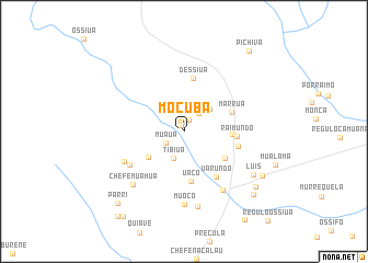 map of Mocuba