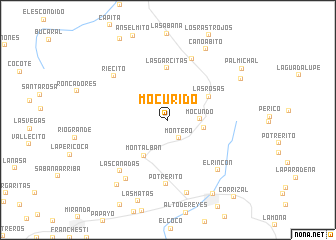 map of Mocurido