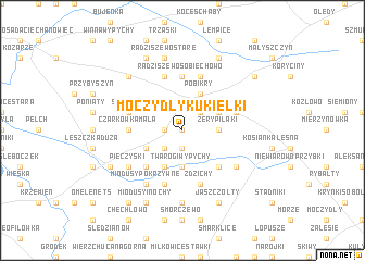 map of Moczydły Kukiełki