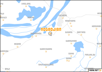 map of Modaojian