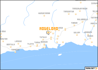 map of Modelomo