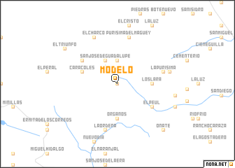 map of Modelo