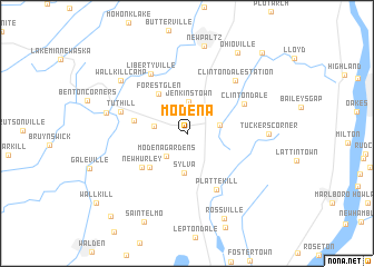 map of Modena