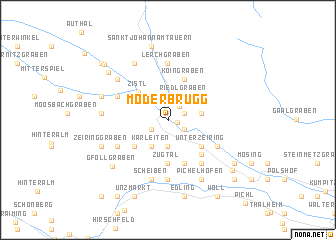 map of Möderbrugg