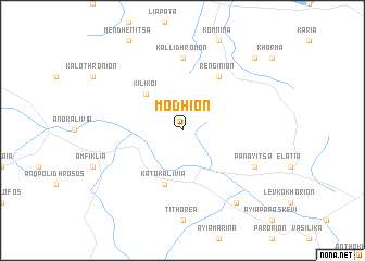 map of Módhion