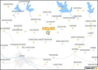 map of Modian