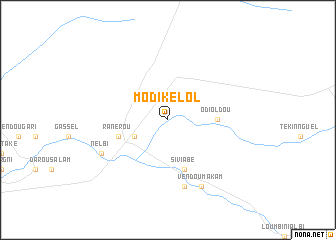 map of Modikélol