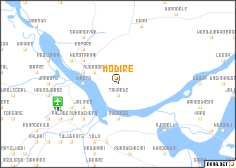 map of Modire
