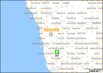 map of Modivas