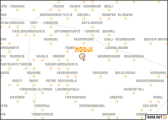 map of Modji