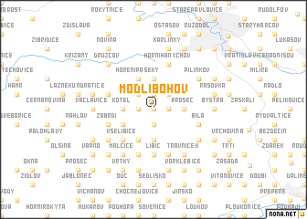 map of Modlibohov
