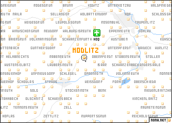 map of Modlitz