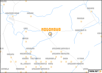 map of Modomawa
