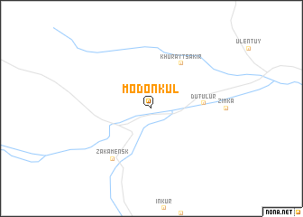 map of Modonkul\