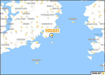 map of Modo-ri