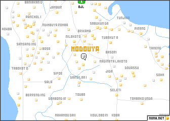 map of Modouya