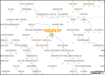 map of Modreni