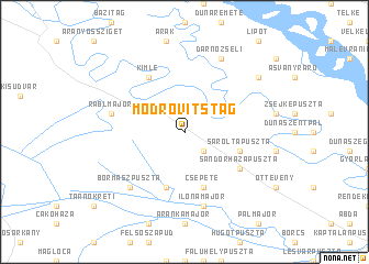 map of Modrovitstag