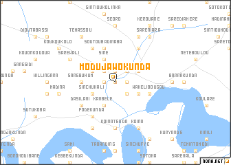 map of Modu Jawo Kunda