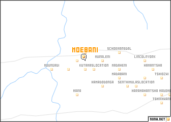 map of Moebani